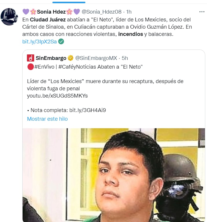 Ciudad Juárez El Neto: ¿Cómo fue su captura?