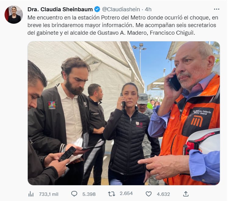 Imágenes accidente metro CDMX: ¿Se advirtió sobre la problemática?
