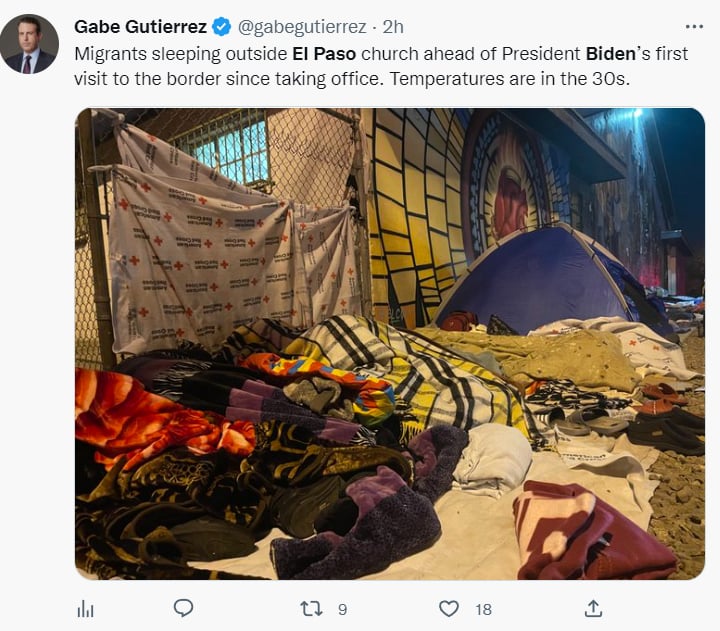 Campamentos migrantes visita Biden: ¿El miedo a la expulsión?
