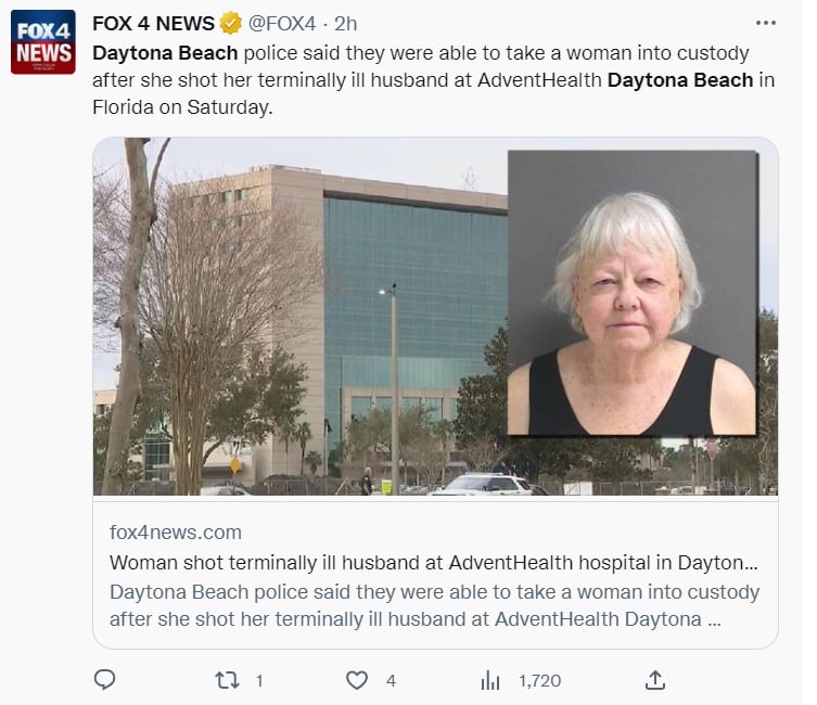 Mujer dispara marido hospital: ¿Fue planeado?