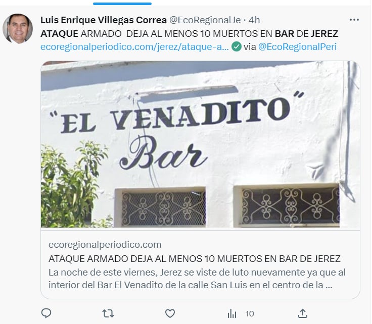 ¿Cuántas víctimas se registraron?
