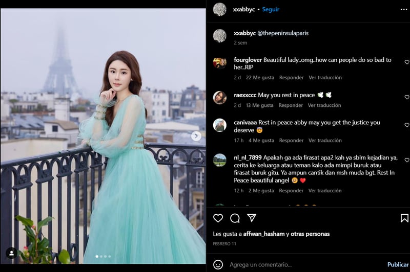 Abby Choi causes death: What was the latest information from the model?