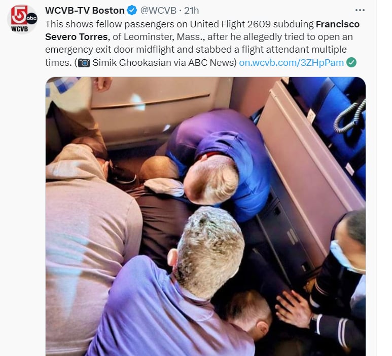 ¿Qué ocurrió en el vuelo?