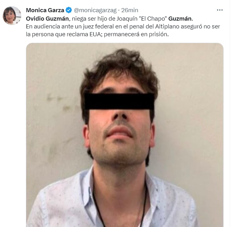 Compadece Ovidio Guzmán: ¿Qué sigue para Ovidio?