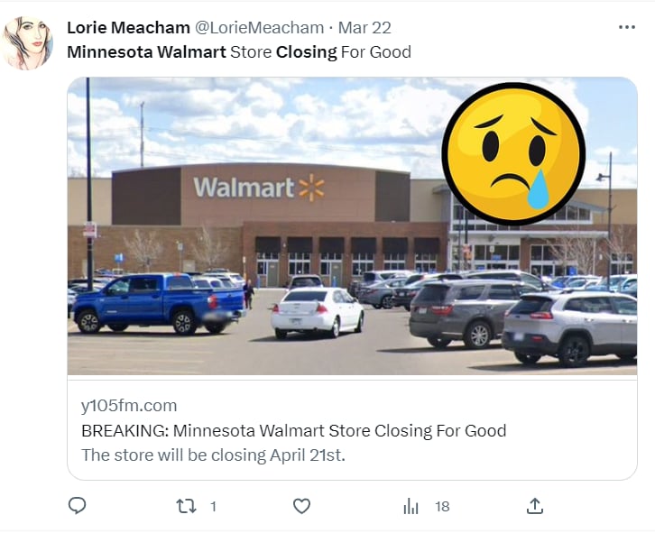 Walmart cierra tiendas Minnesota: ¿Por qué cerraron su local?