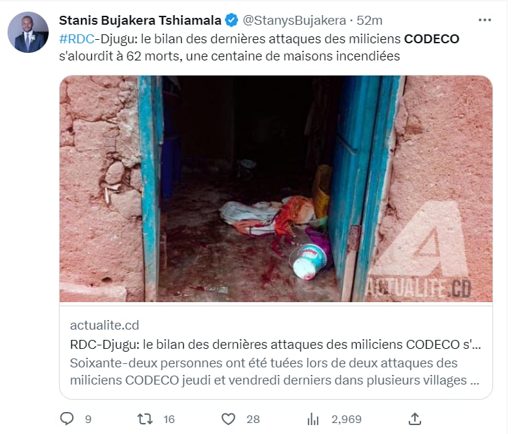 Ataque Congo múltiples víctimas: ¿Qué dijeron las autoridades?