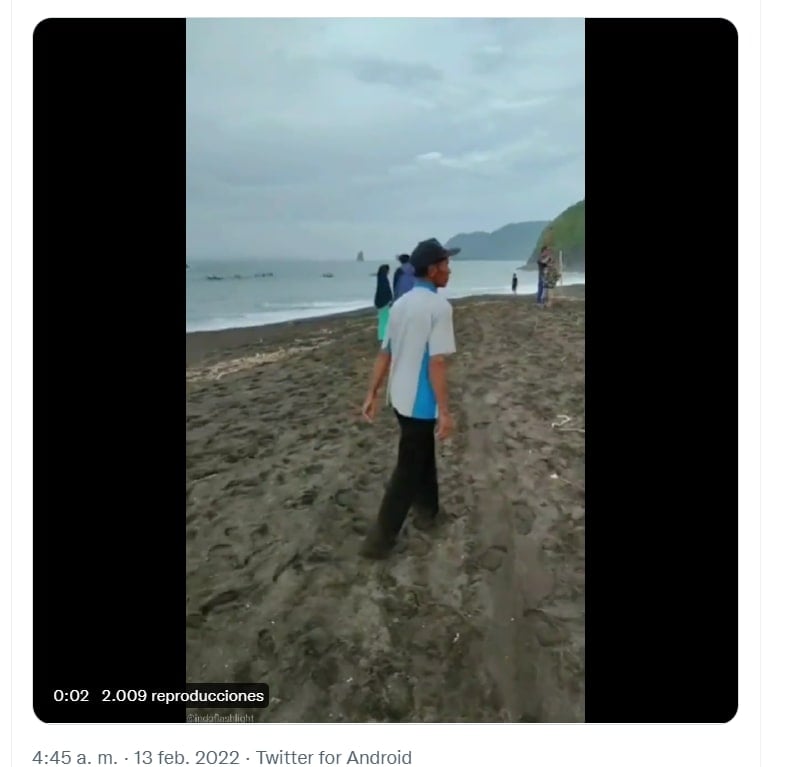 Ritual people die Indonesia: Too close to the sea?