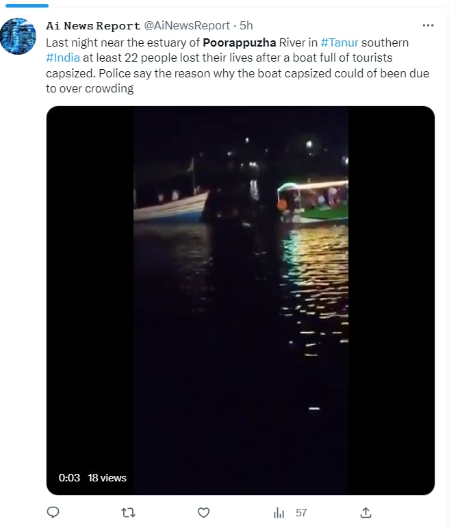 Accidente barco India muertos: ¿Qué se conoce de las víctimas?