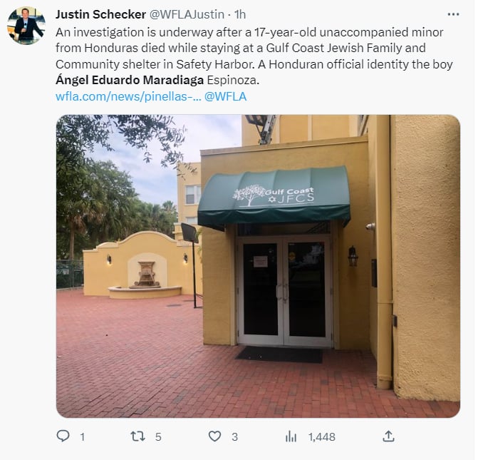 ¿Qué ocurrió con el adolescente?