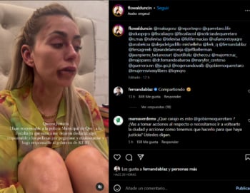 "Temo por mi vida"