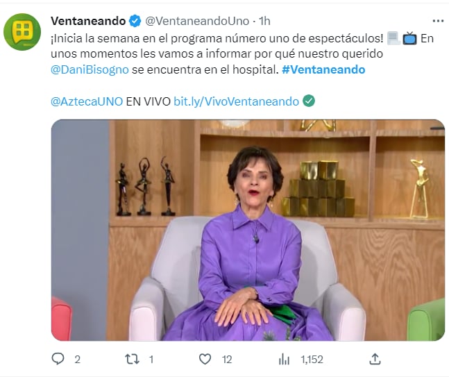 Hospitalizan Daniel Bisogno: ¿Fue un hecho peligroso?