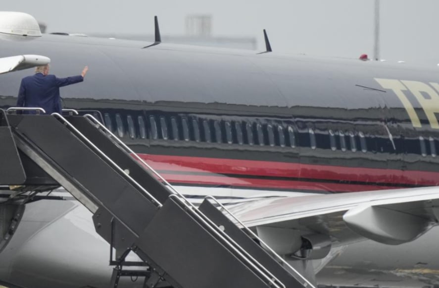 Donald Trump regresa Florida: "Nuestro país tiene que protestar"