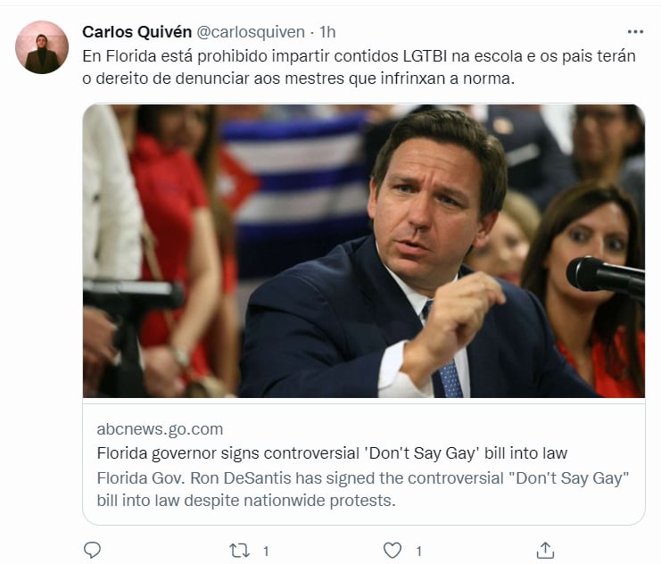 DeSantis Do not say gay: What is issued in the law?