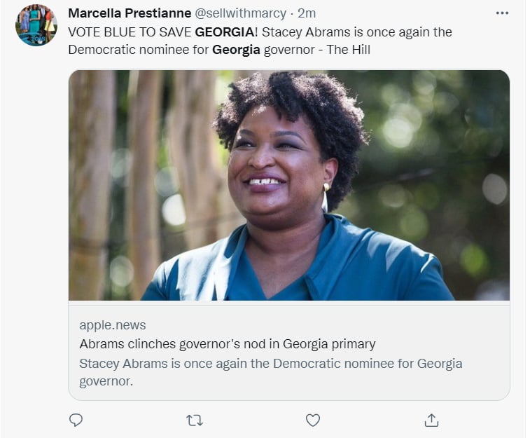 Georgia primary election results: Stacy Abrams, the star of the Democrats