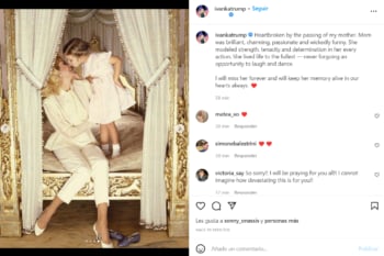 Ivanka Trump luto: "La extrañaré"