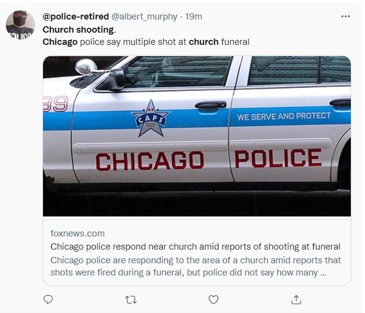 Tiroteo iglesia Chicago: ¿Más de un sospechoso?