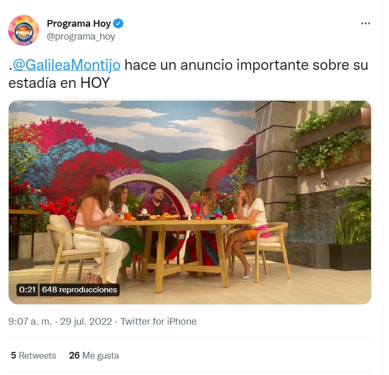 Galilea Montijo inesperado anuncio: ¿Habrá algún reemplazo?