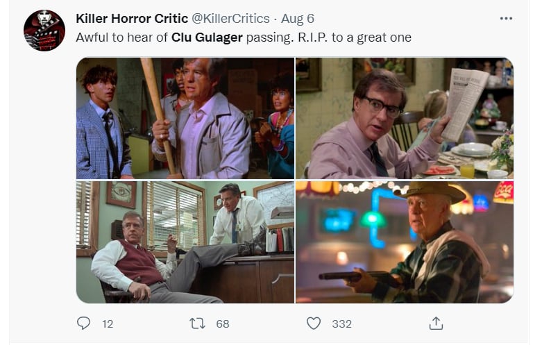 Muere actor Glu Gulager: ¿Obtuvo una gran trayectoria?