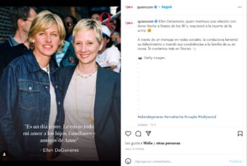 Ellen DeGeneres Anne Heche: ¿Una mala relación con Ellen?