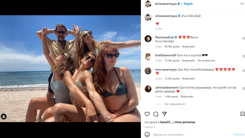 Silvia Navarro presents a couple: What do her fans think?