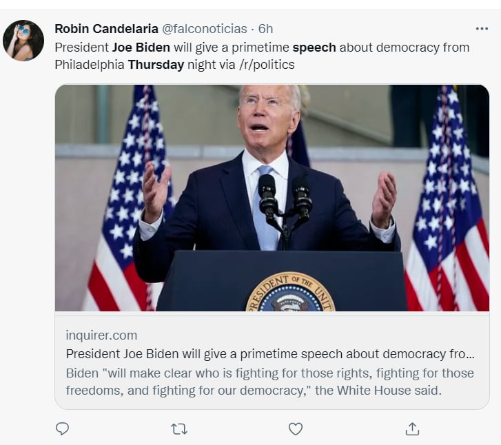 Joe Biden discurso: ¿Quién está luchando por el país?