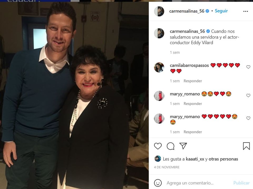 Daughter Carmen Salinas: What was it that affected you?