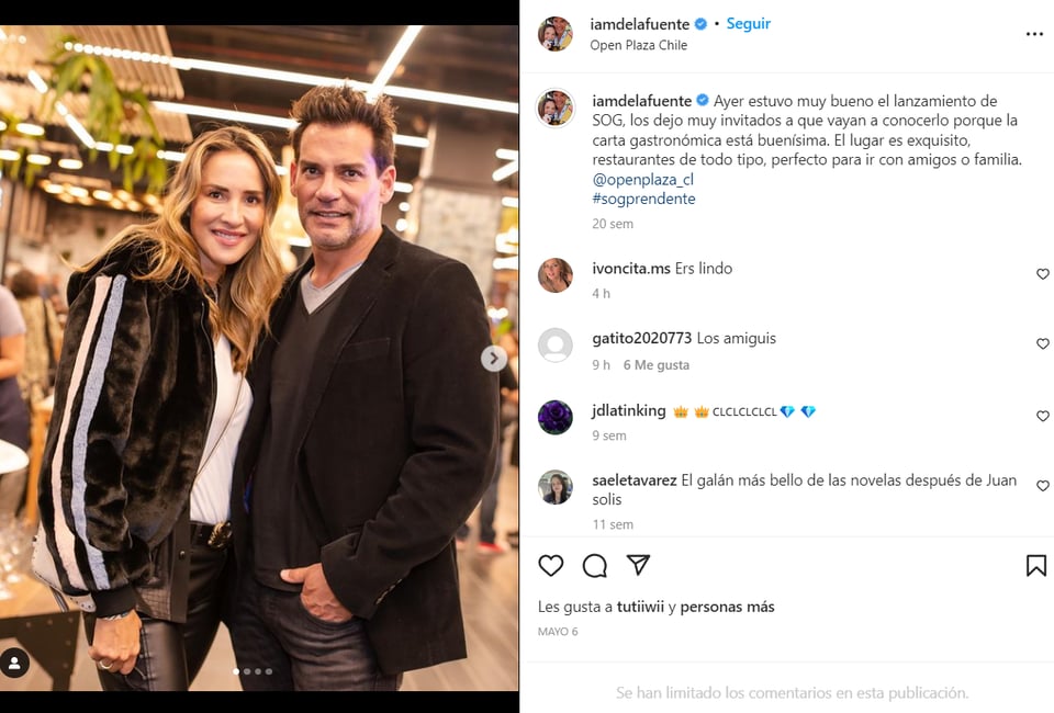 Cristian de la Fuente: Did he want to excuse himself?
