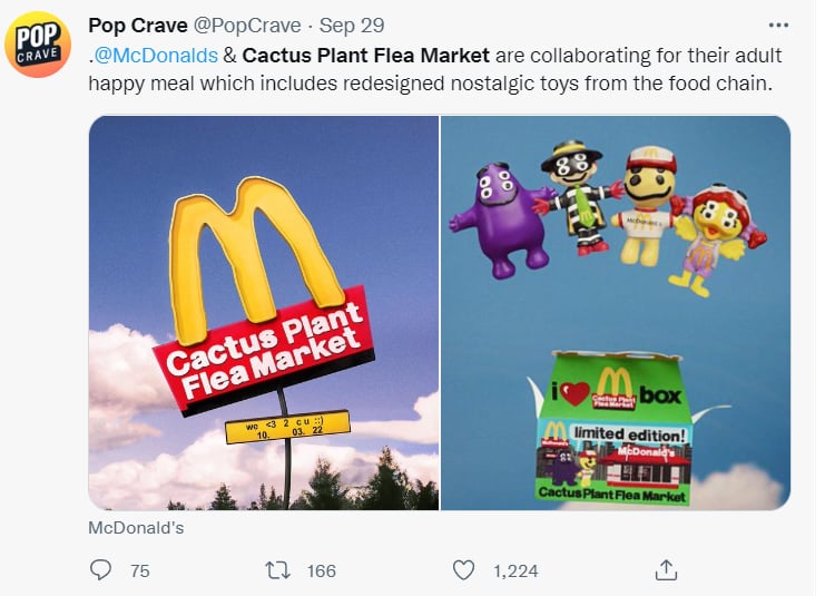 McDonald's Adult Happy Meal: ¿Qué juguetes se pueden esperar al interior?