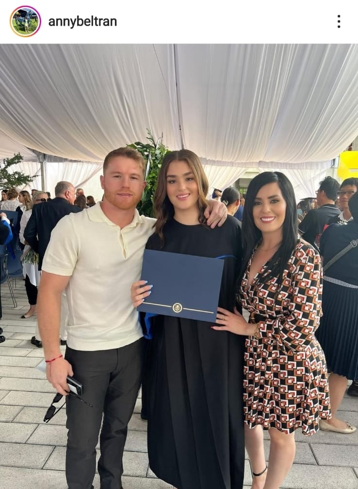¿Por qué la actual esposa del Canelo no fue a este festejo?