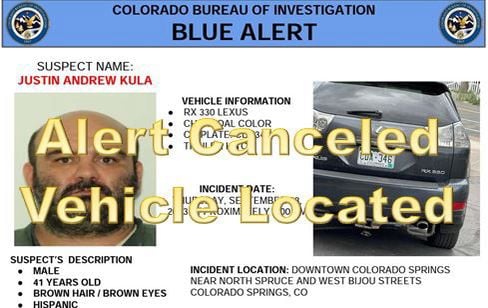 hombre, alerta azul, atacante, sujeto, policía