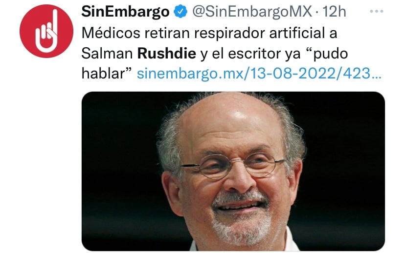Así fue el ataque al famoso escritor