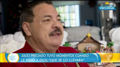 After suffering from coronavirus, he confesses that he asked God to die