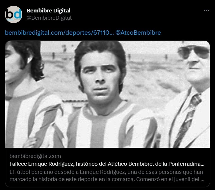 Enrique's career as a Ponferradina player