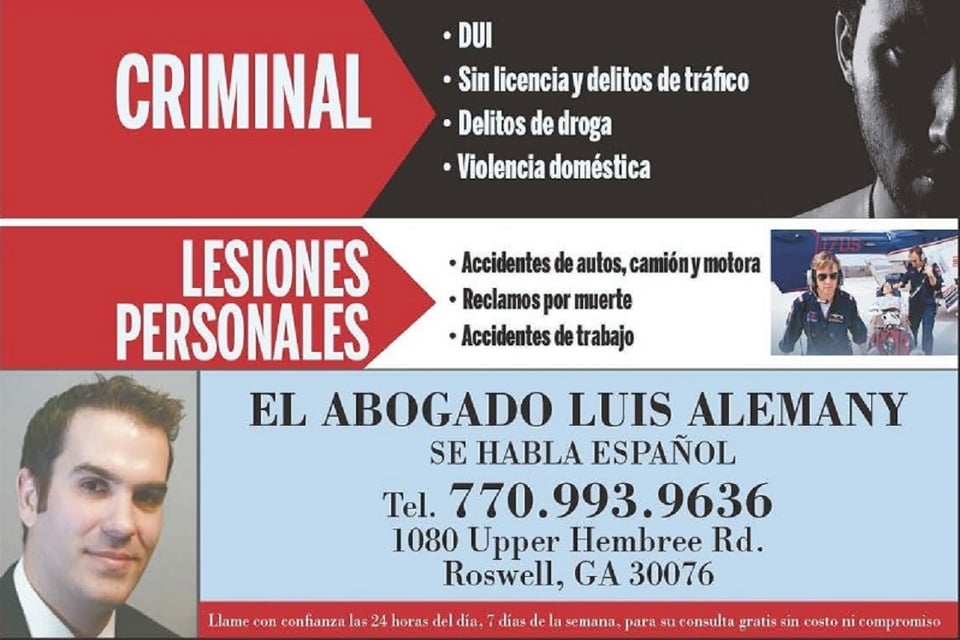 Alemany Law Firm, DUI, manejar sin licencia, accidentes de tránsito, accidentes de trabajo, MundoNOW
