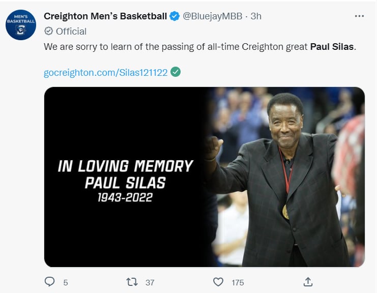 Muere Paul Silas: ¿Continúa su legado?