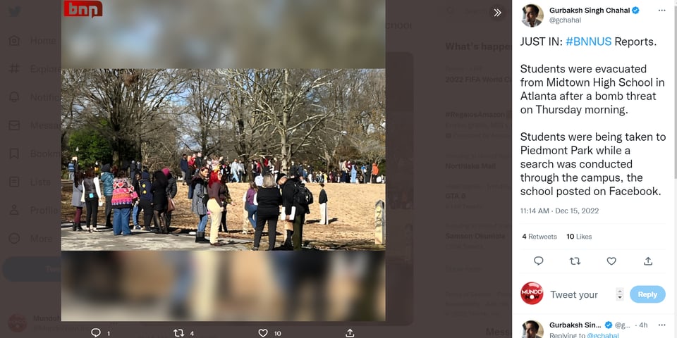 Midtown High School evacuación: ¿Encontraron la bomba?