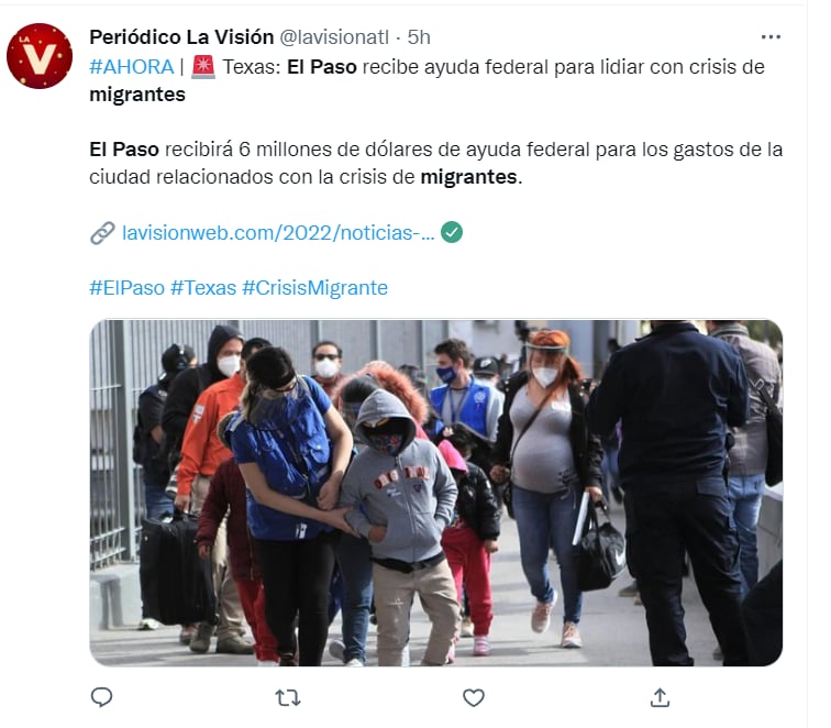 Cruce masivo migrantes EEUU: ¿Un número peligroso de migrantes?
