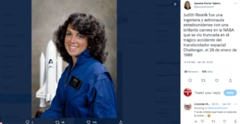 Última foto transbordador Challenger: ¿Recuperaron nuevas piezas?