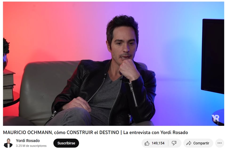Mauricio Ochmann mourning: "they took it from me"