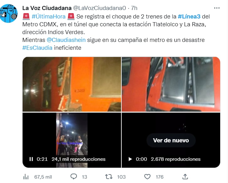 Imágenes accidente metro CDMX: Aumenta número de heridos