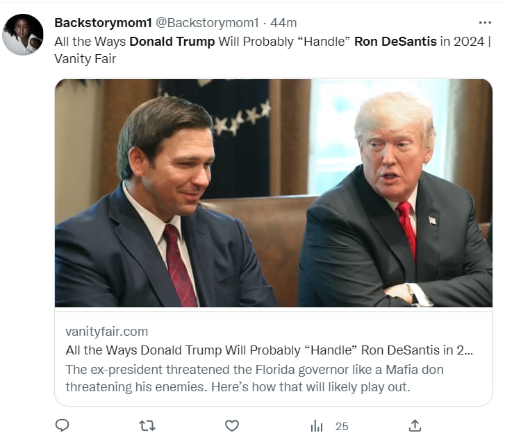 TRUMP SACA VENTAJA DE DESANTIS