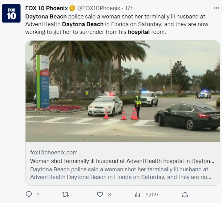 Mujer dispara marido hospital: ¿Qué ocurrió con la mujer?