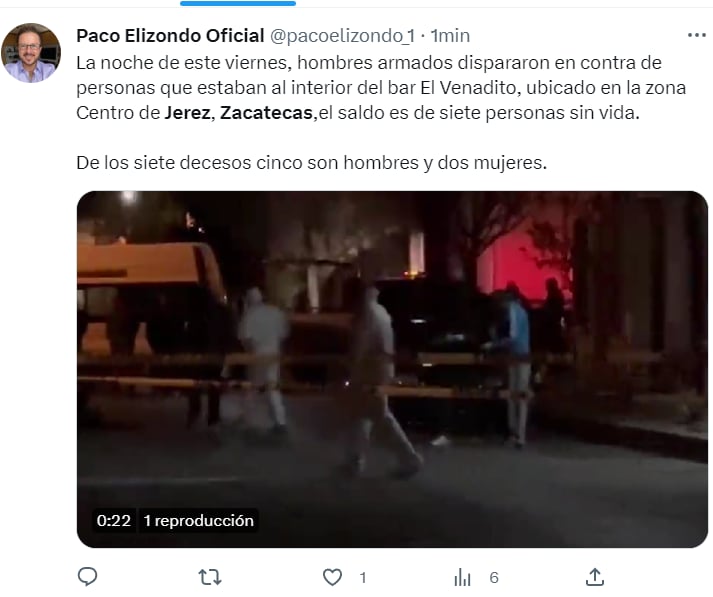 Sicarios atacan bar Zacatecas: ¿Qué se conoce de las víctimas?