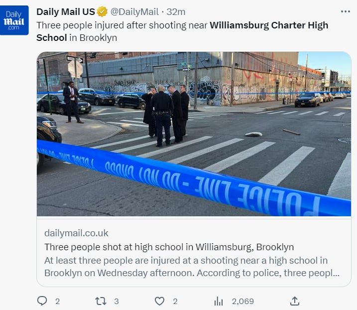 Tiroteo High School Brooklyn: ¿Qué se conoce del sospechoso?