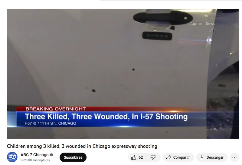 Tiroteo carretera Chicago víctimas: ¿Qué se conoce del tiroteo?