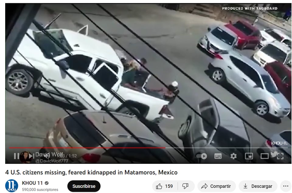 American kidnapping video: What information is there about the victims?