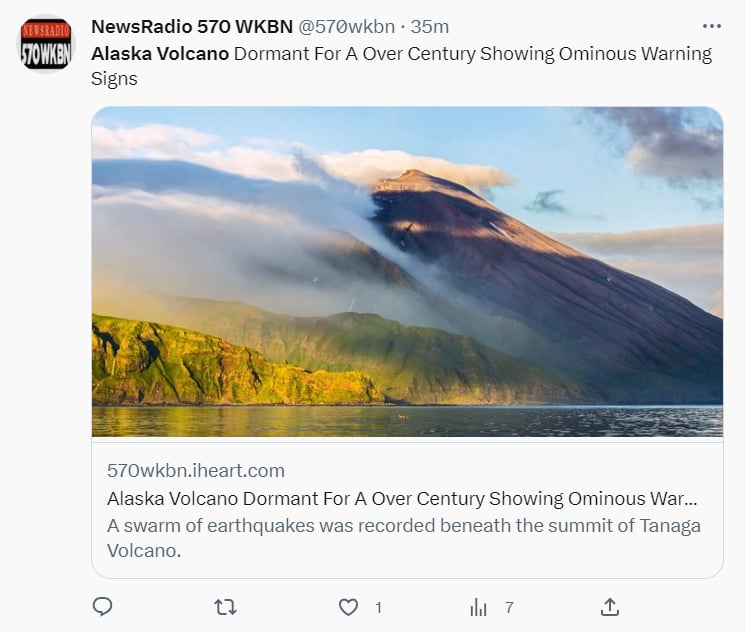 Temblores advierten volcán Alaska: ¿En qué alerta está el volcán?