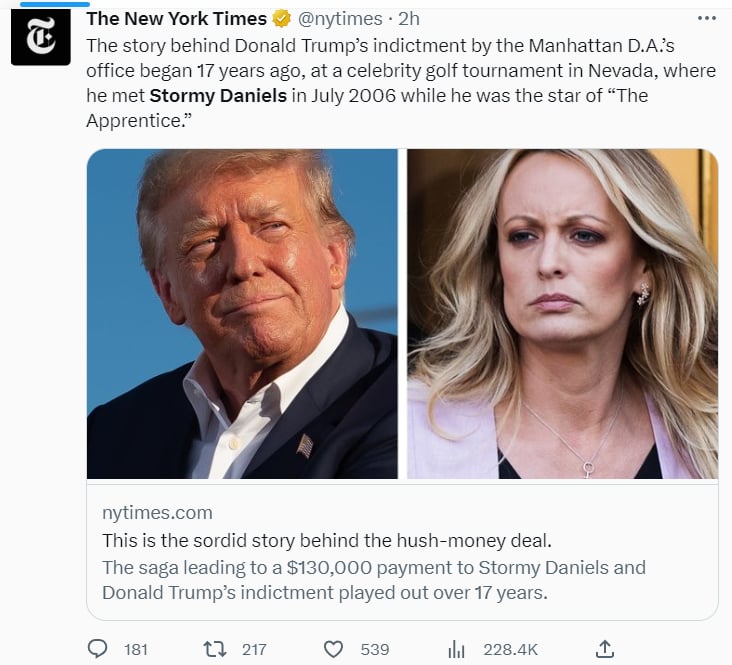 Stormy Daniels Donald Trump: More than one culprit?