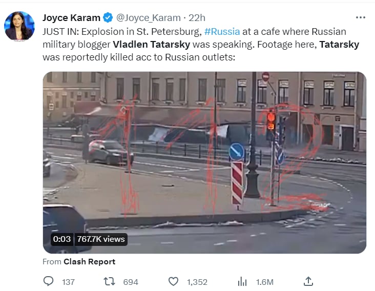 Rusia acusa Ucrania ataque: ¿Enviada especial por Ucrania?