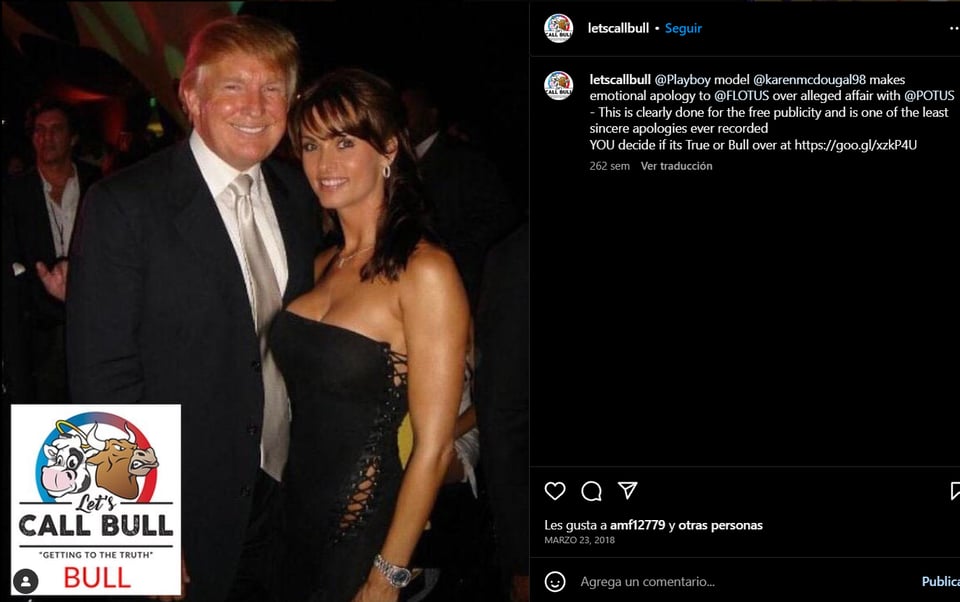 Karen McDougal Donald Trump: ¿Por qué se le relacionó con Trump?